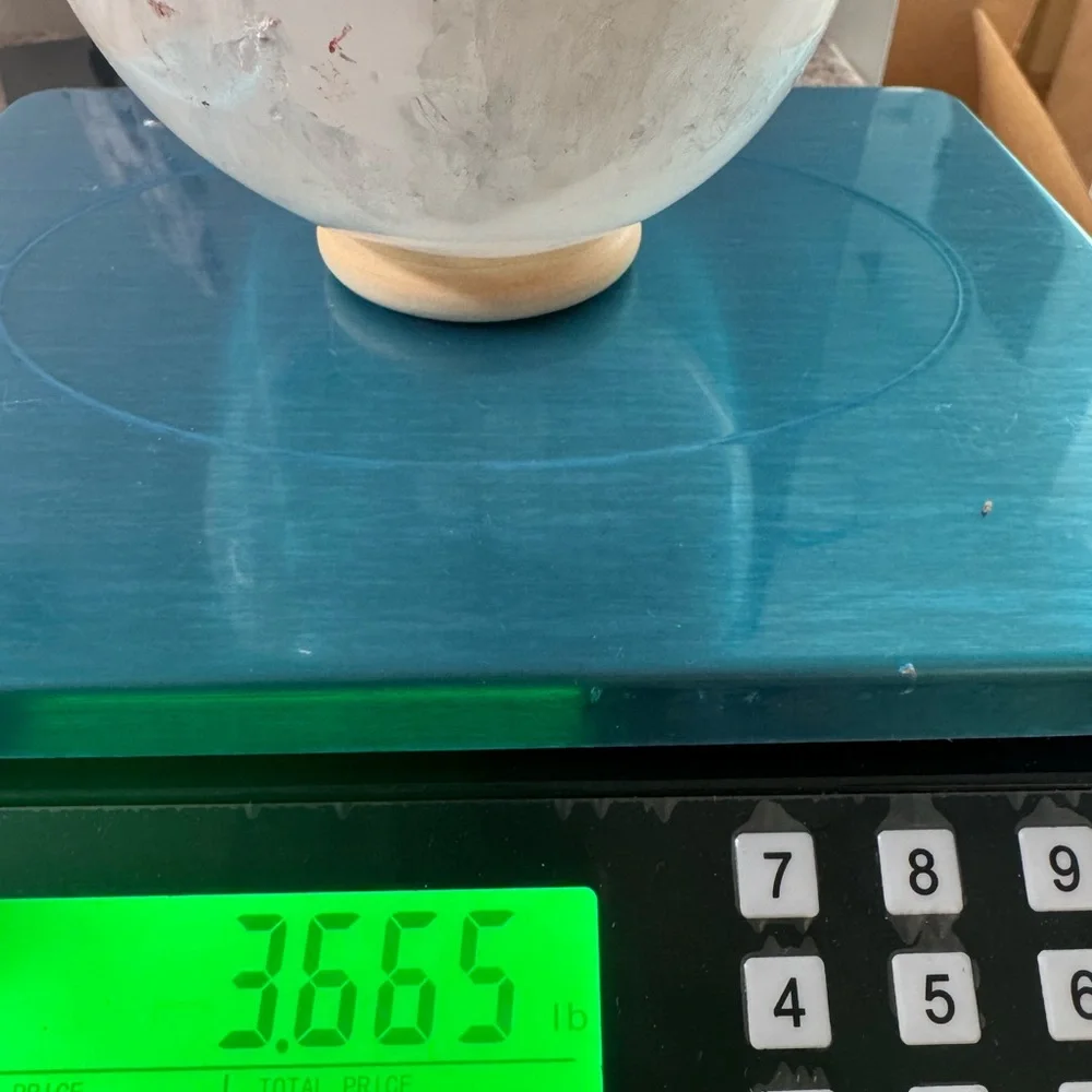 Huge Selenite Crystal Sphere